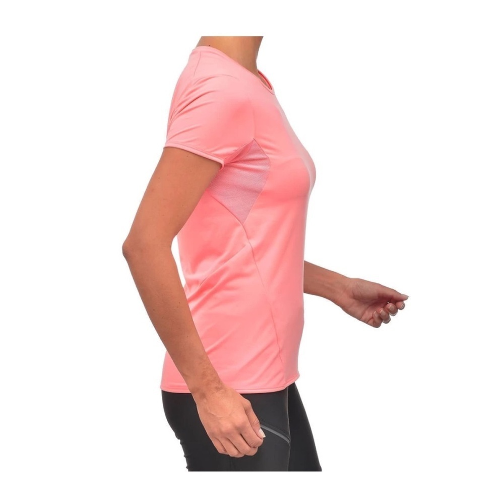 Decathlon - Quechua Colorblock Round Neck Women’s Pink Shirt - Picture 2 of 5